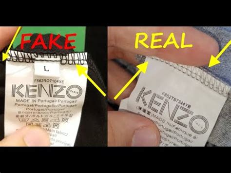 kenzo shoes fake vs real|kenzo paris font.